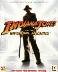Indiana Jones Infernal Machine Nintendo 64  box art